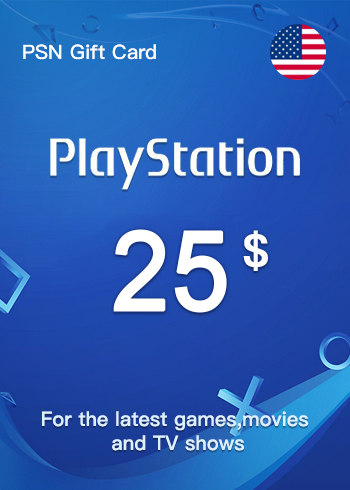 PlayStation 25 USD Gift Card United States Digital Code