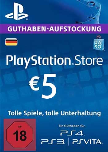 PlayStation 5 Euro Gift Card Germany Digital Code