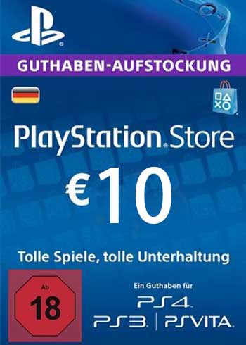 PlayStation 10 Euro Gift Card Germany Digital Code