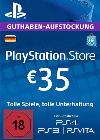 PlayStation 35 Euro Gift Card Germany Digital Code