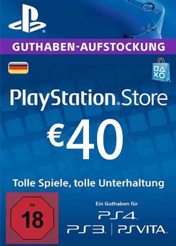 PlayStation 40 Euro Gift Card Germany Digital Code